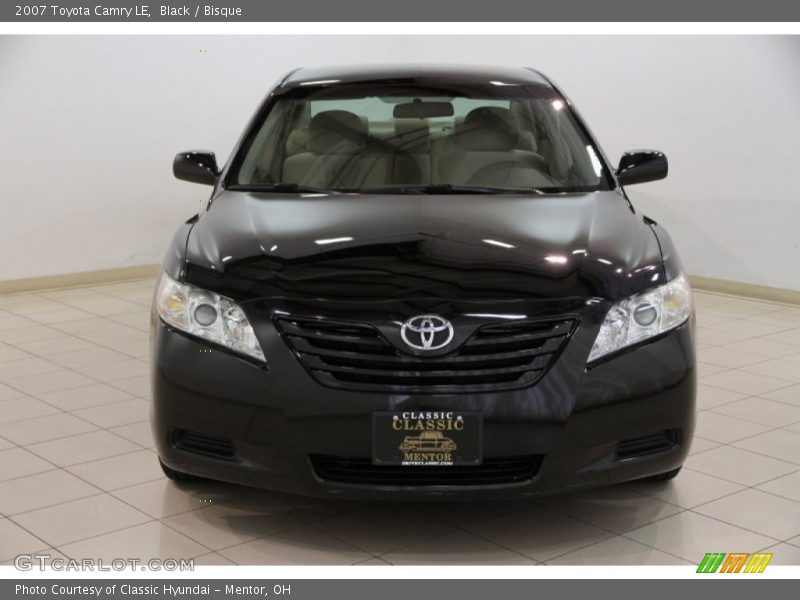 Black / Bisque 2007 Toyota Camry LE
