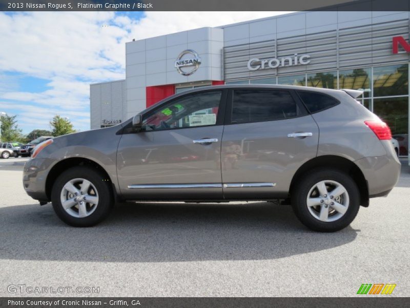 Platinum Graphite / Black 2013 Nissan Rogue S