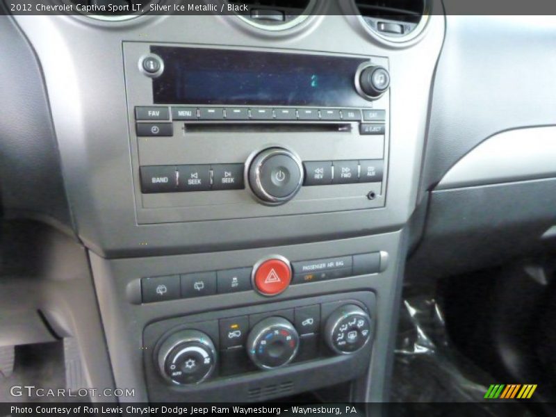 Silver Ice Metallic / Black 2012 Chevrolet Captiva Sport LT