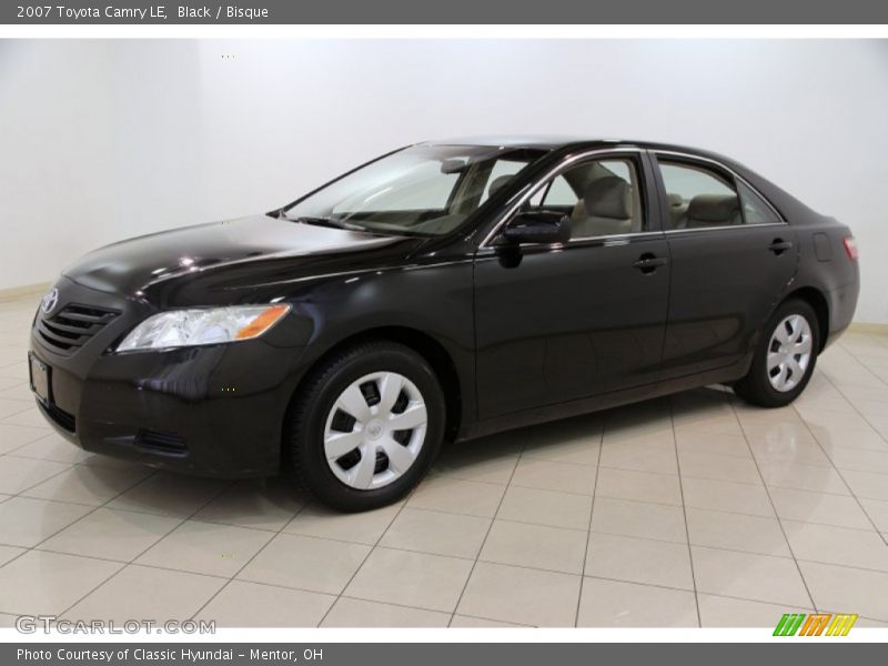 Black / Bisque 2007 Toyota Camry LE