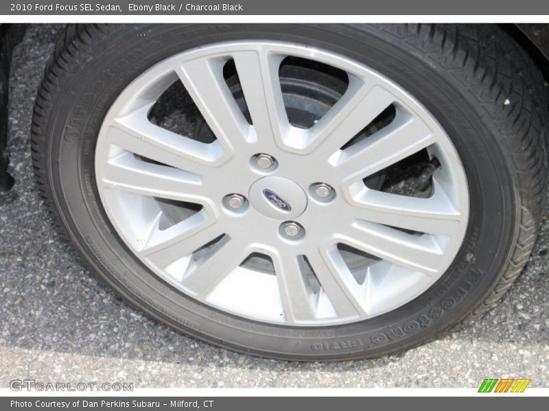 Ebony Black / Charcoal Black 2010 Ford Focus SEL Sedan