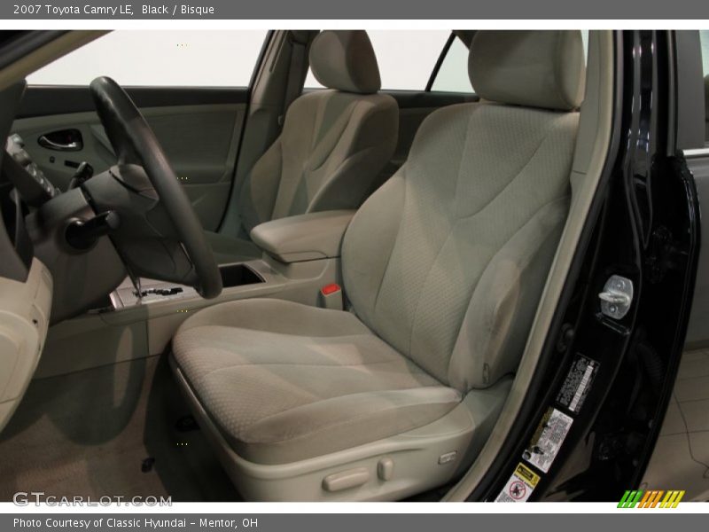 Black / Bisque 2007 Toyota Camry LE