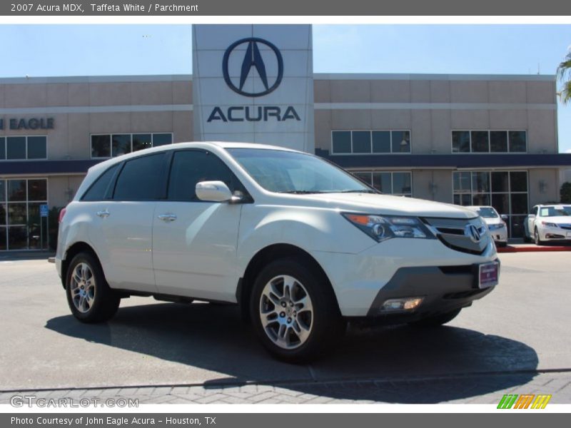 Taffeta White / Parchment 2007 Acura MDX