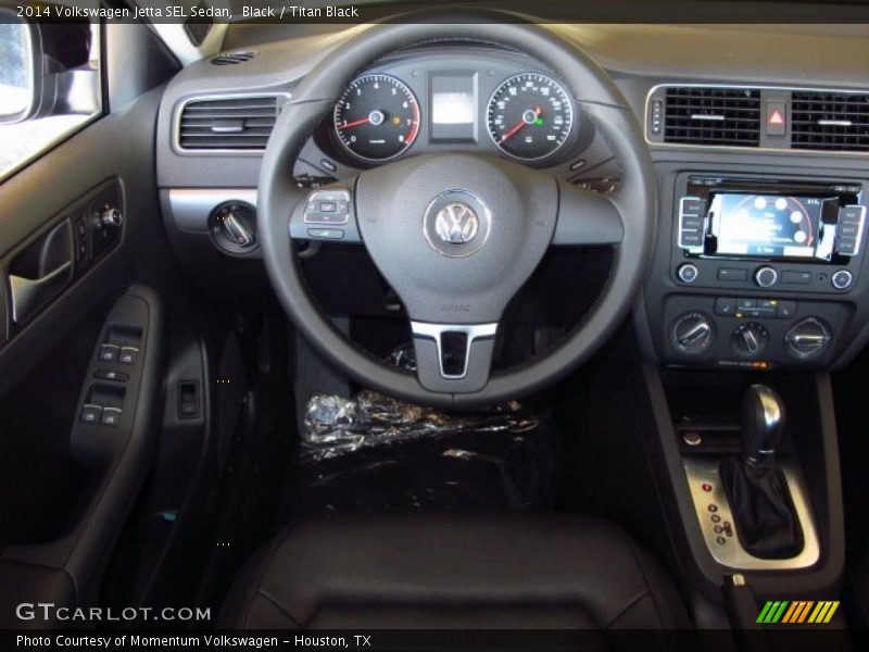 Black / Titan Black 2014 Volkswagen Jetta SEL Sedan