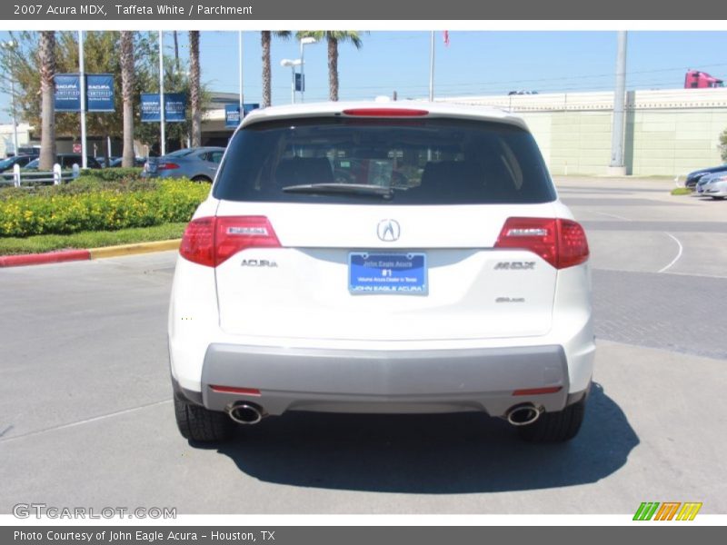 Taffeta White / Parchment 2007 Acura MDX