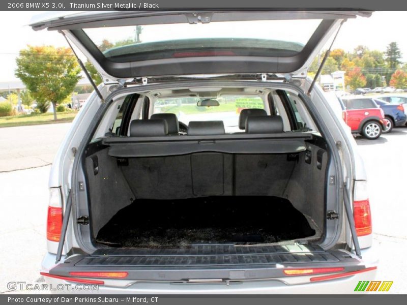 Titanium Silver Metallic / Black 2006 BMW X5 3.0i
