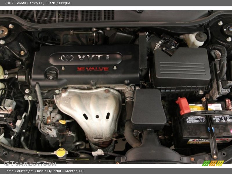 Black / Bisque 2007 Toyota Camry LE