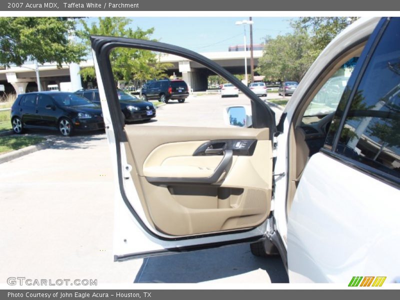 Taffeta White / Parchment 2007 Acura MDX