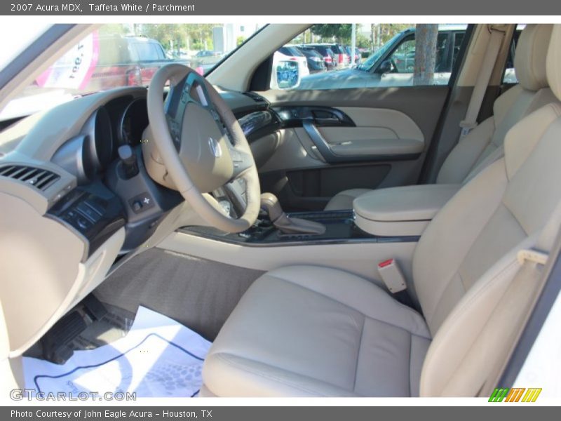 Taffeta White / Parchment 2007 Acura MDX