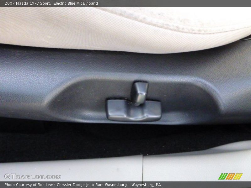 Electric Blue Mica / Sand 2007 Mazda CX-7 Sport