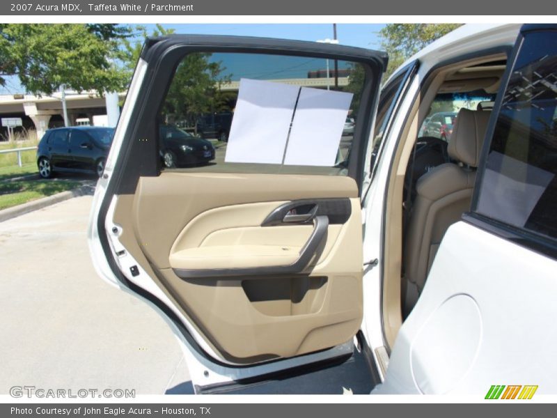 Taffeta White / Parchment 2007 Acura MDX