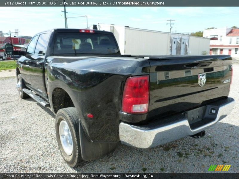  2012 Ram 3500 HD ST Crew Cab 4x4 Dually Black