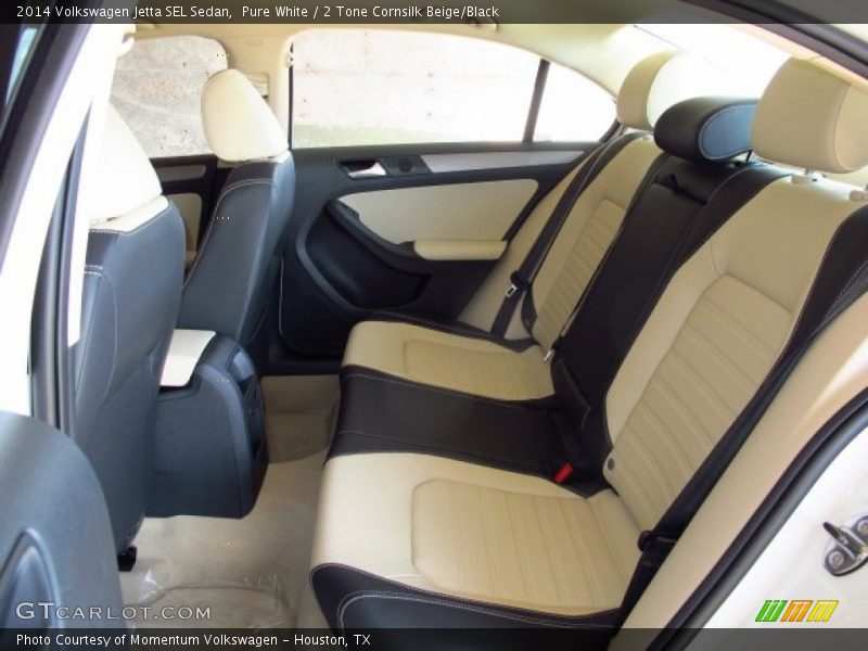 Rear Seat of 2014 Jetta SEL Sedan