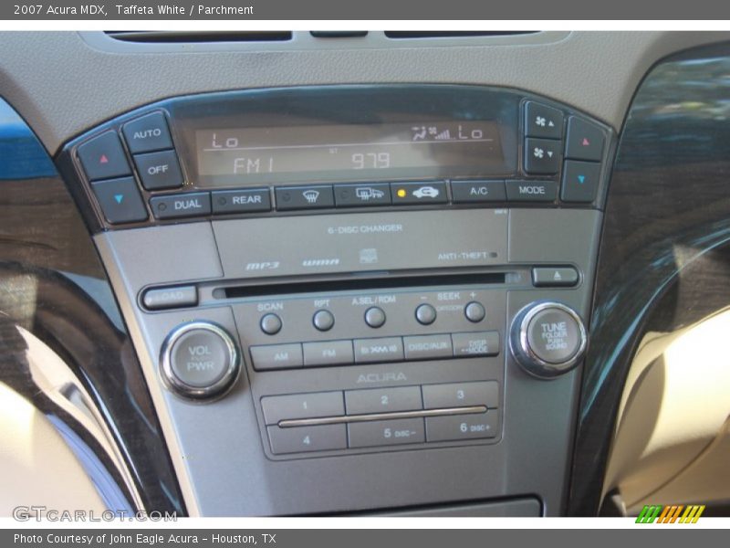 Taffeta White / Parchment 2007 Acura MDX