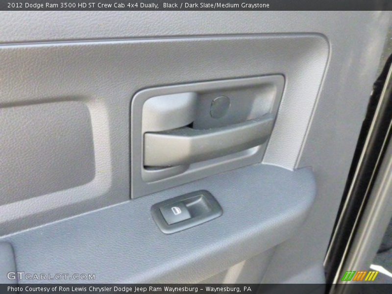 Black / Dark Slate/Medium Graystone 2012 Dodge Ram 3500 HD ST Crew Cab 4x4 Dually