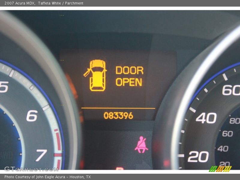 Taffeta White / Parchment 2007 Acura MDX