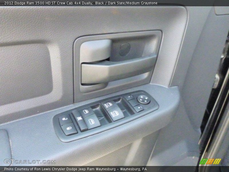 Black / Dark Slate/Medium Graystone 2012 Dodge Ram 3500 HD ST Crew Cab 4x4 Dually
