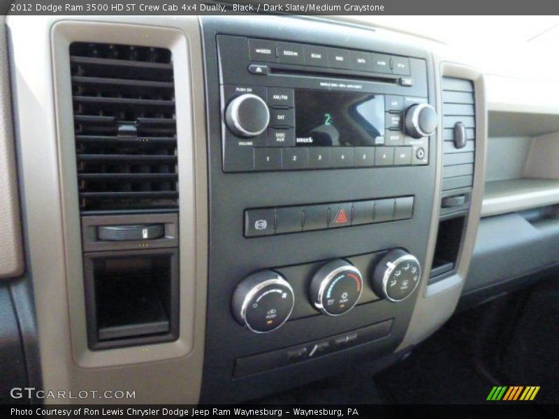 Controls of 2012 Ram 3500 HD ST Crew Cab 4x4 Dually