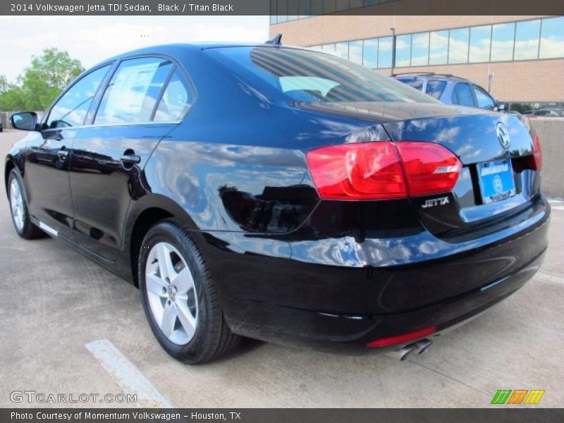 Black / Titan Black 2014 Volkswagen Jetta TDI Sedan