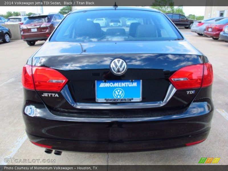 Black / Titan Black 2014 Volkswagen Jetta TDI Sedan