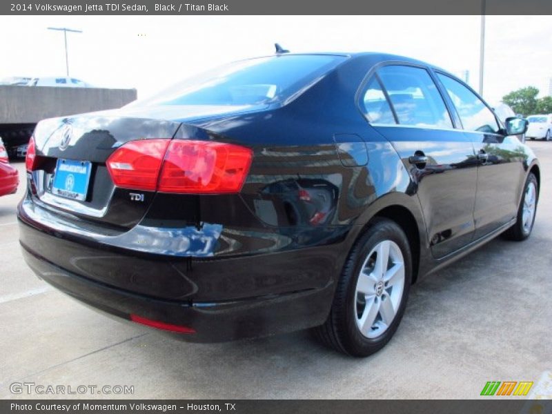 Black / Titan Black 2014 Volkswagen Jetta TDI Sedan