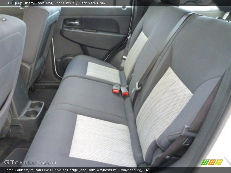 Stone White / Dark Slate Gray 2010 Jeep Liberty Sport 4x4