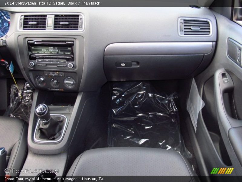 Dashboard of 2014 Jetta TDI Sedan