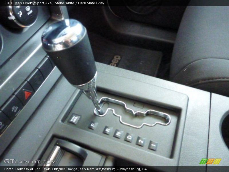 Stone White / Dark Slate Gray 2010 Jeep Liberty Sport 4x4