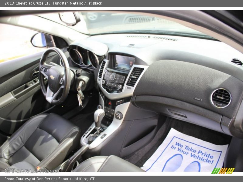 Tungsten Metallic / Jet Black 2013 Chevrolet Cruze LT