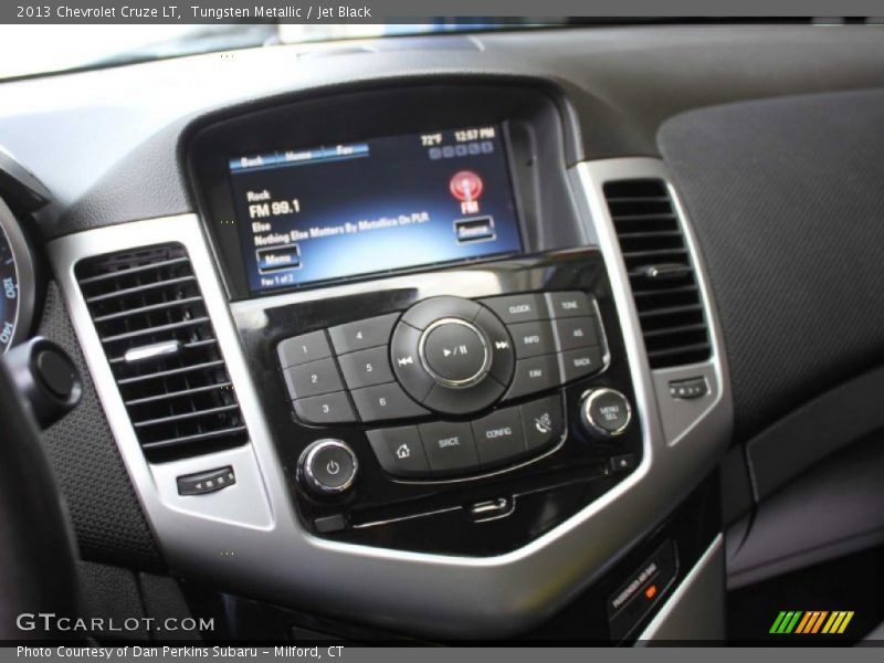Tungsten Metallic / Jet Black 2013 Chevrolet Cruze LT