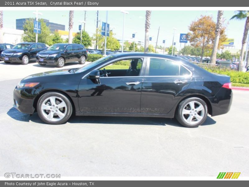 Crystal Black Pearl / Ebony 2011 Acura TSX Sedan