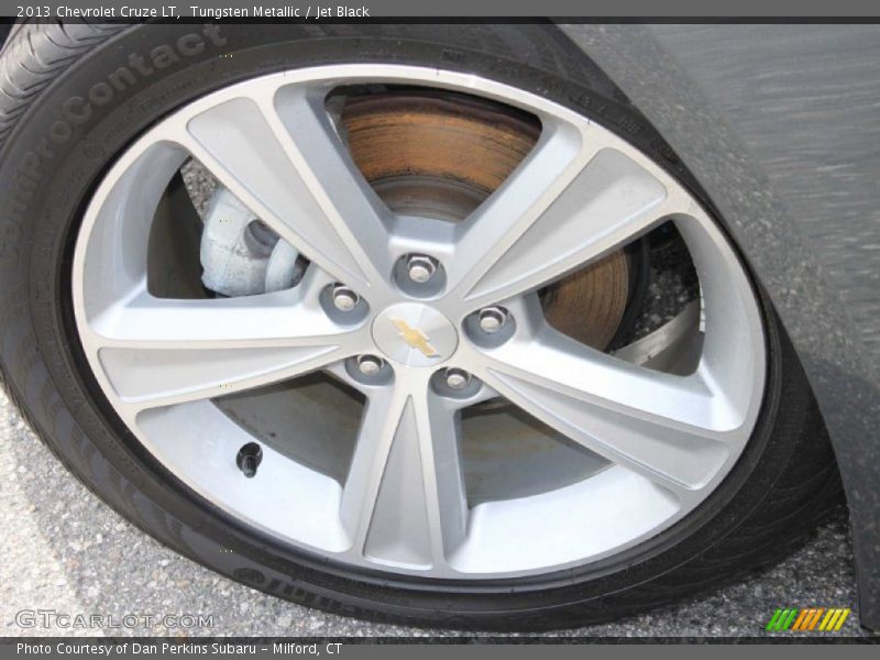Tungsten Metallic / Jet Black 2013 Chevrolet Cruze LT