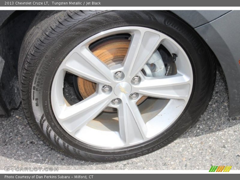 Tungsten Metallic / Jet Black 2013 Chevrolet Cruze LT