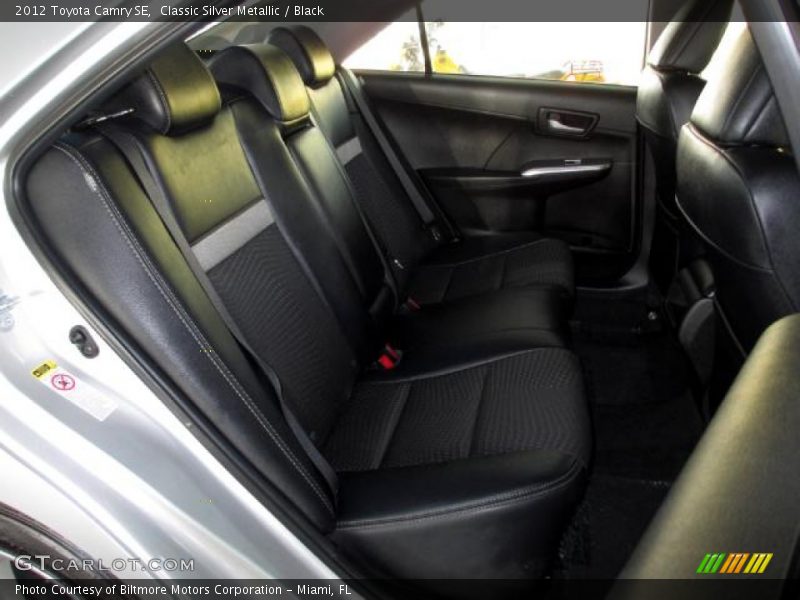 Classic Silver Metallic / Black 2012 Toyota Camry SE