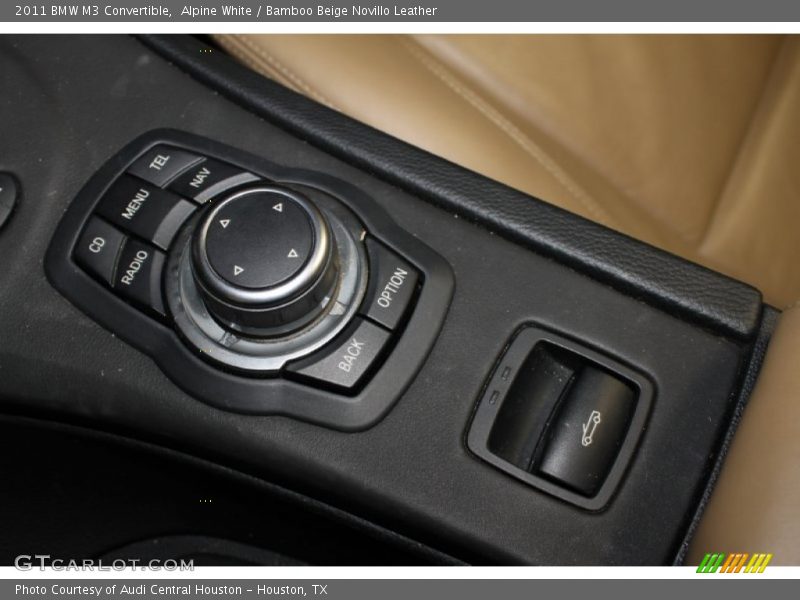 Alpine White / Bamboo Beige Novillo Leather 2011 BMW M3 Convertible