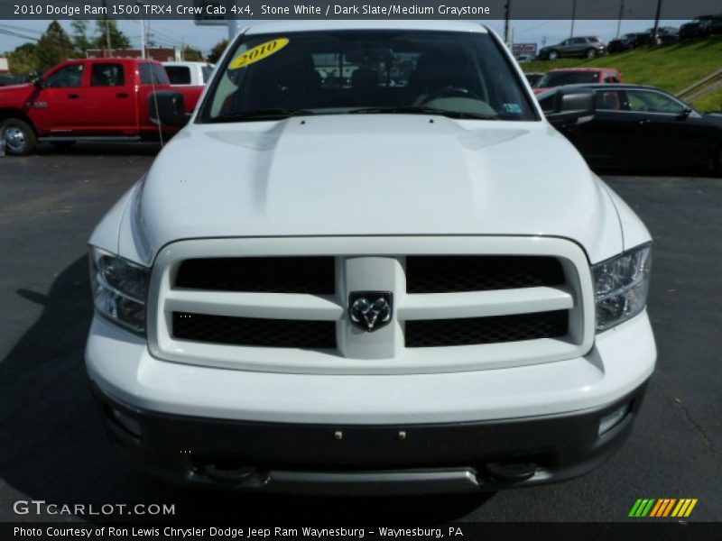 Stone White / Dark Slate/Medium Graystone 2010 Dodge Ram 1500 TRX4 Crew Cab 4x4