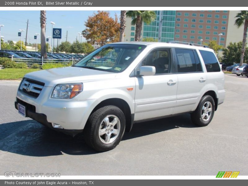Billet Silver Metallic / Gray 2008 Honda Pilot EX