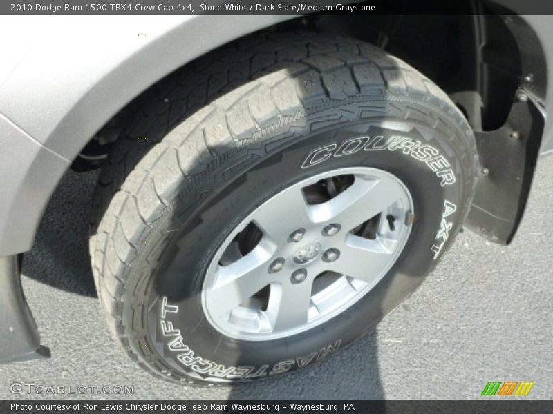 Stone White / Dark Slate/Medium Graystone 2010 Dodge Ram 1500 TRX4 Crew Cab 4x4