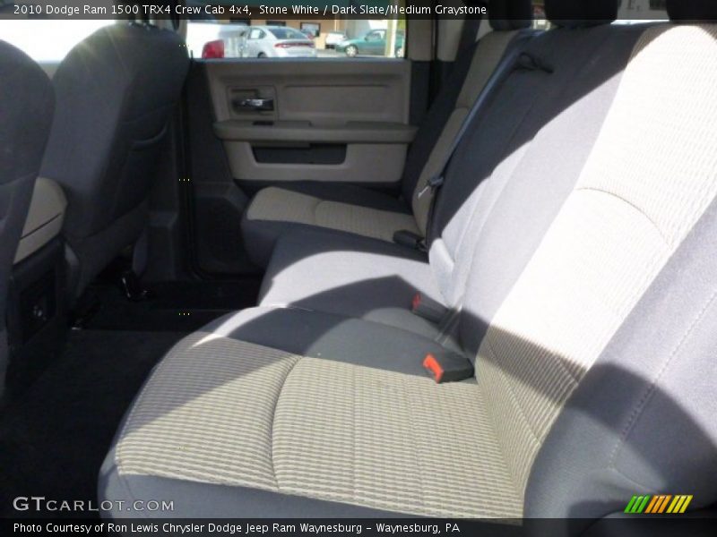 Stone White / Dark Slate/Medium Graystone 2010 Dodge Ram 1500 TRX4 Crew Cab 4x4