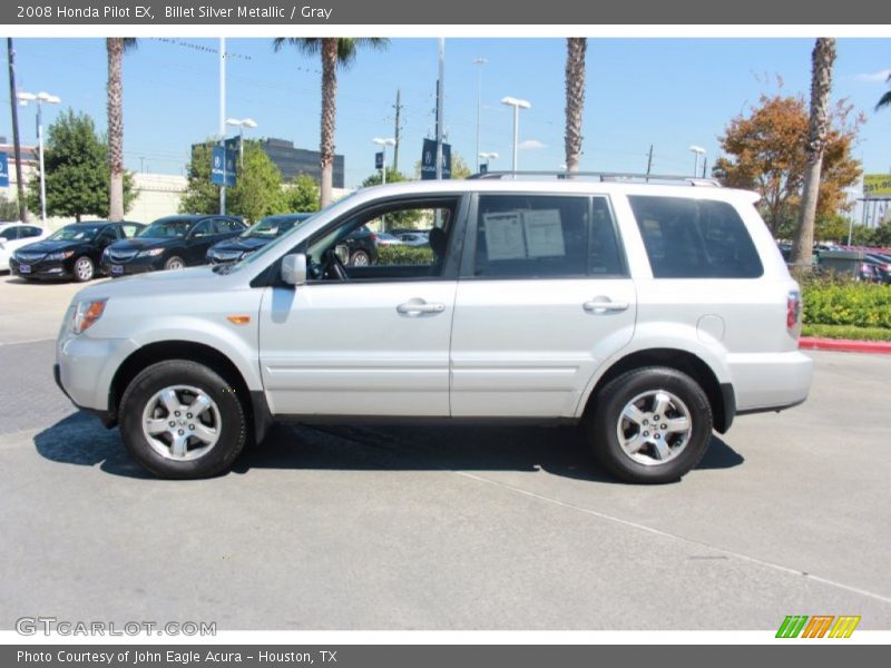 Billet Silver Metallic / Gray 2008 Honda Pilot EX