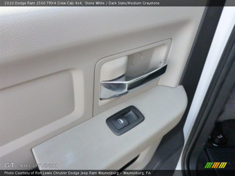 Stone White / Dark Slate/Medium Graystone 2010 Dodge Ram 1500 TRX4 Crew Cab 4x4