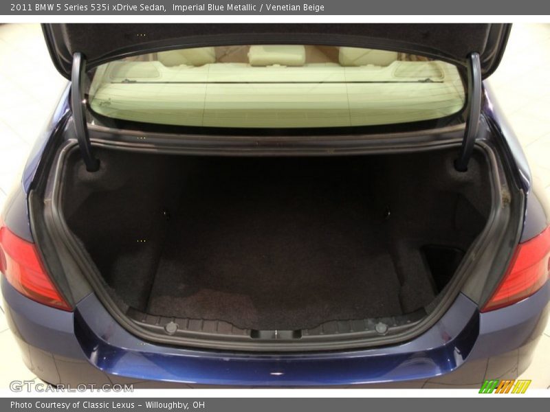  2011 5 Series 535i xDrive Sedan Trunk