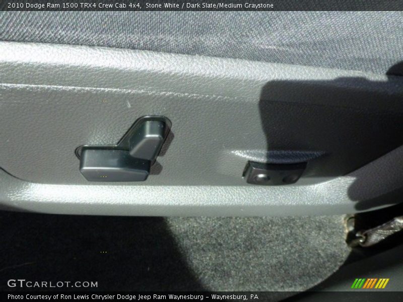 Stone White / Dark Slate/Medium Graystone 2010 Dodge Ram 1500 TRX4 Crew Cab 4x4