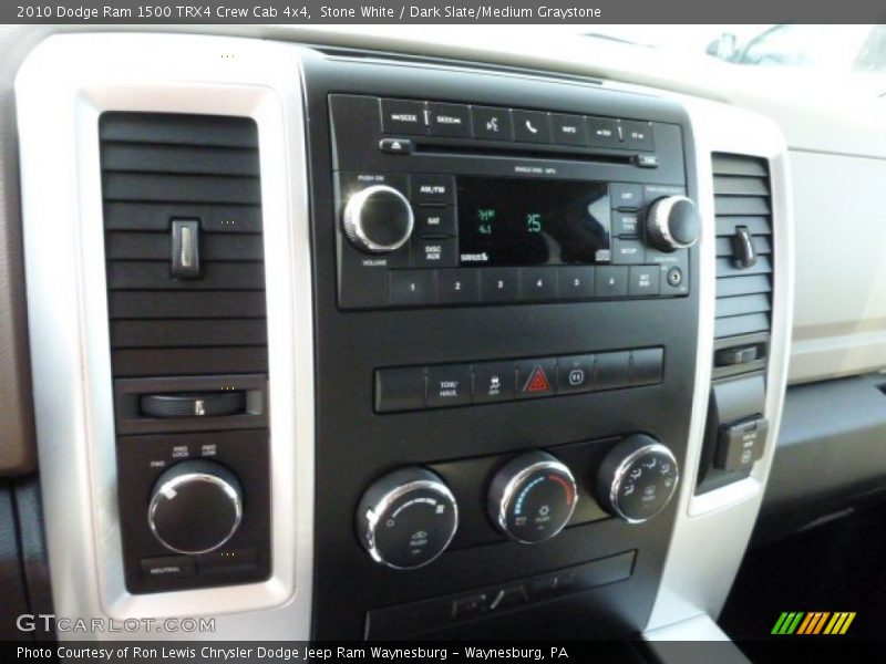 Stone White / Dark Slate/Medium Graystone 2010 Dodge Ram 1500 TRX4 Crew Cab 4x4