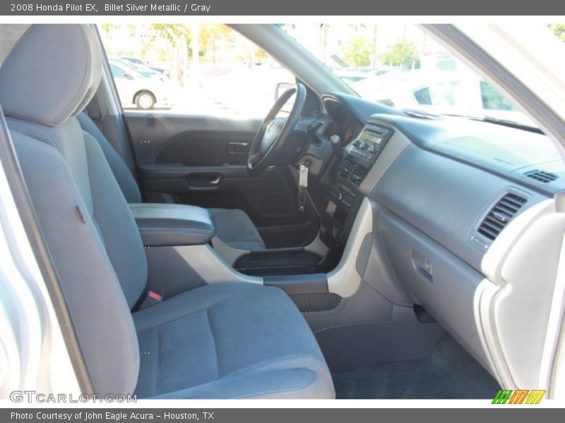 Billet Silver Metallic / Gray 2008 Honda Pilot EX