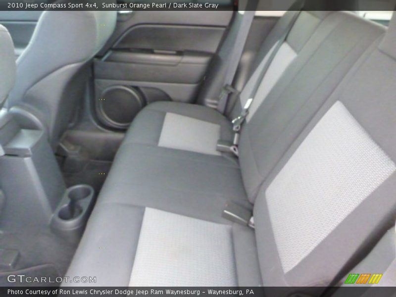 Sunburst Orange Pearl / Dark Slate Gray 2010 Jeep Compass Sport 4x4
