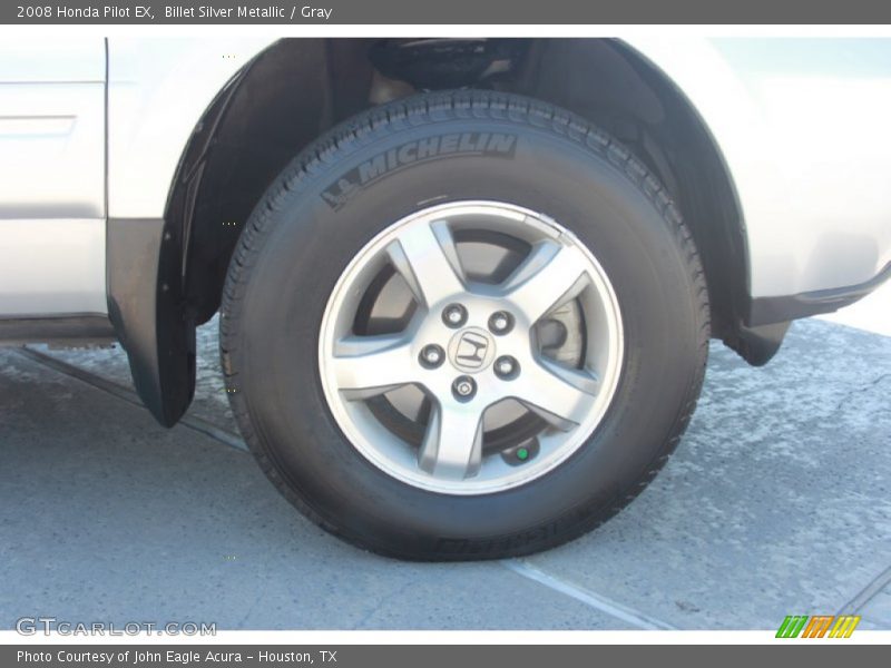 Billet Silver Metallic / Gray 2008 Honda Pilot EX