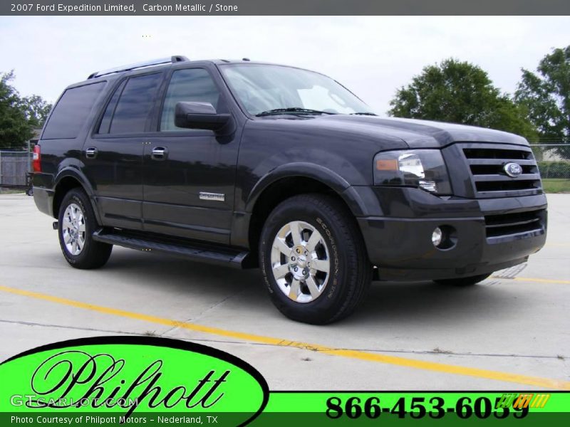 Carbon Metallic / Stone 2007 Ford Expedition Limited