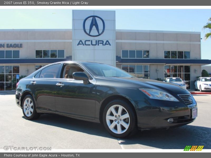 Smokey Granite Mica / Light Gray 2007 Lexus ES 350