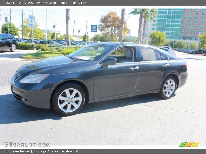 Smokey Granite Mica / Light Gray 2007 Lexus ES 350